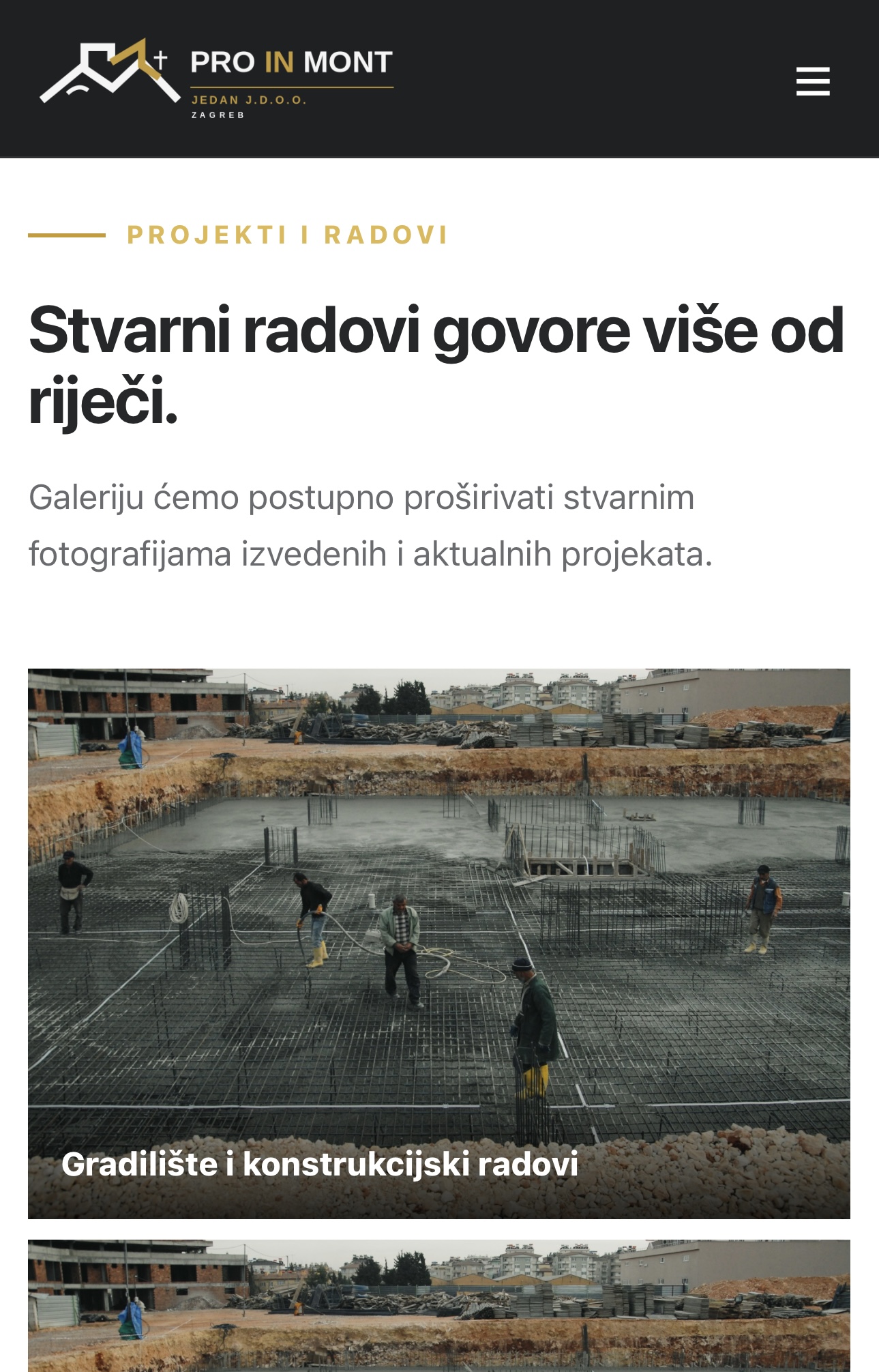 Pro in mont jedan